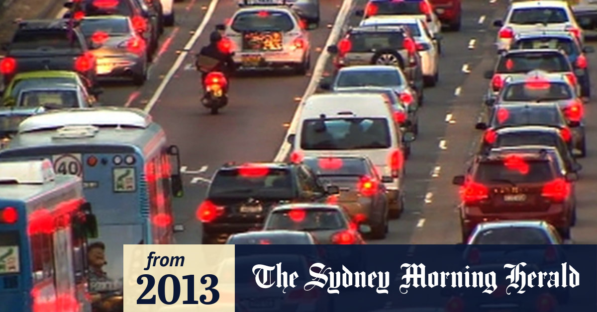 Video Traffic Chaos Hits Peak Hour Sydney